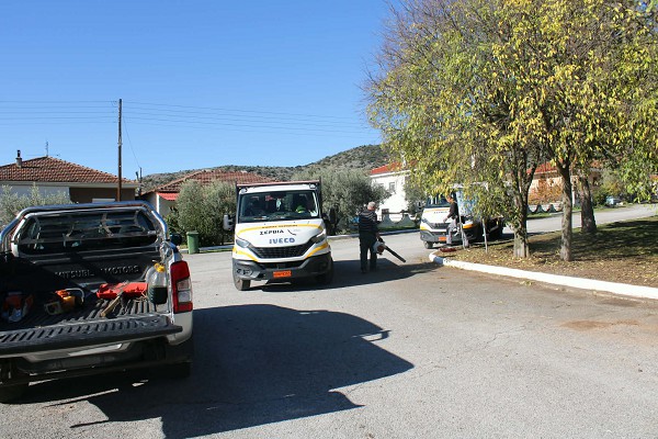 Βελτίωση και συντήρηση δημόσιων χώρων στα Λεύκαρα