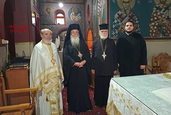 Αρχιερατική Θεία Λειτουργία και χειροθεσία Πρωτοπρεσβυτέρου στη Μεσιανή