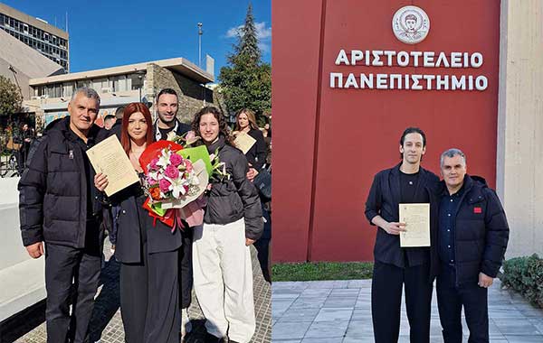 Καθηγητές Φυσικής Αγωγής και Αθλητισμού με ειδικότητα στο Ολυμπιακό αγώνισμα του Ταεκβοντό η Αναστασία Νικολαΐδου και ο Απόστολος Τεληκωστόγλου