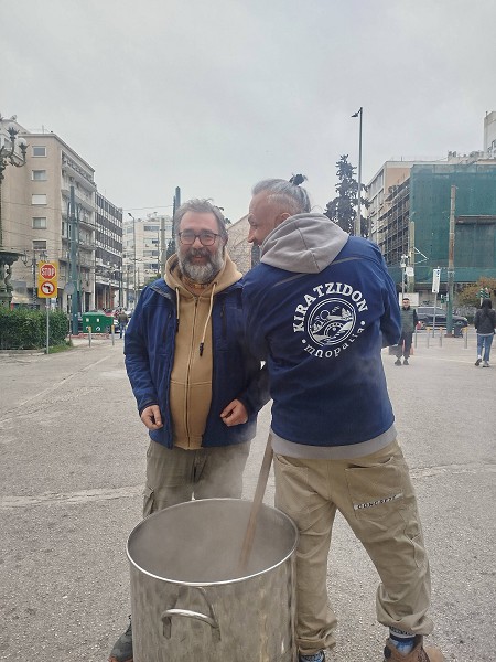 Γιορτή τσιγαρίδας στο Ζάππειο Μέγαρο