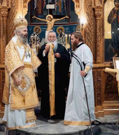 Ο Μητροπολίτης Σερβίων και Κοζάνης Παύλος στη χειροτονία διακόνου της Ιεράς Μητρόπολης Φλώρινας