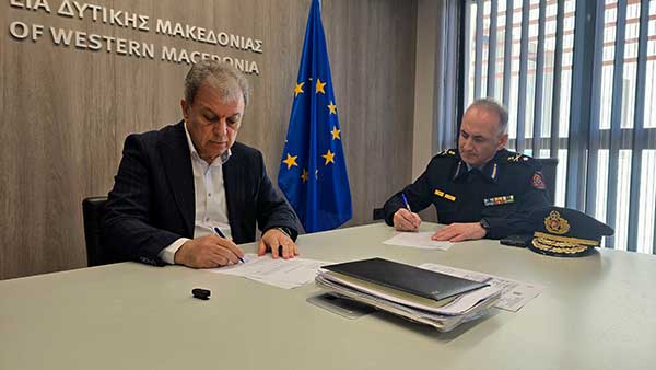 Παράδοση ενός σύγχρονου drone στην Πυροσβεστική Διοίκηση Δυτικής Μακεδονίας