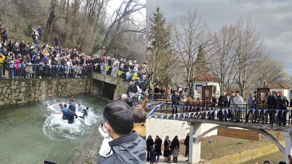 Ο καθαγιασμός των Υδάτων στον Περδίκκα και στο Εμπόριο Εορδαίας