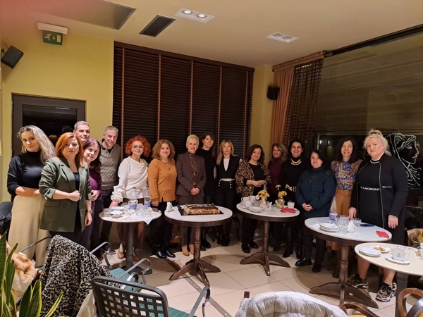 Κοπή πρωτοχρονιάτικης πίτας της Τοπικής Επιτροπής Καθηγητών Γερμανικής Γλώσσας ΠΕ Κοζάνης