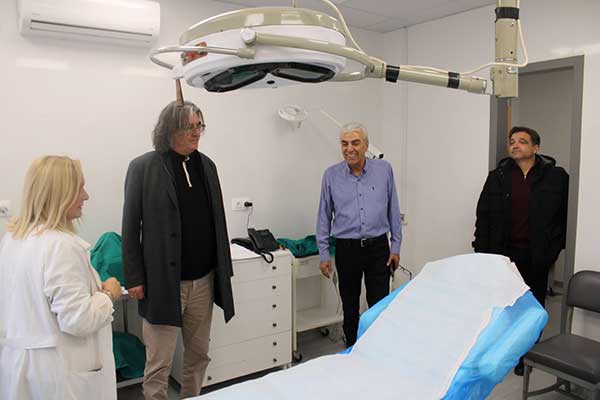 Επίσκεψη του Δημάρχου Σερβίων στο ανακαινισμένο Κέντρο Υγείας Σερβίων