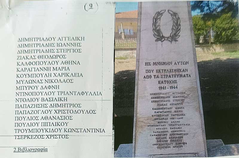 Αίτημα για την ανάδειξη του Ανθοχωρίου ως μαρτυρικού χωριού