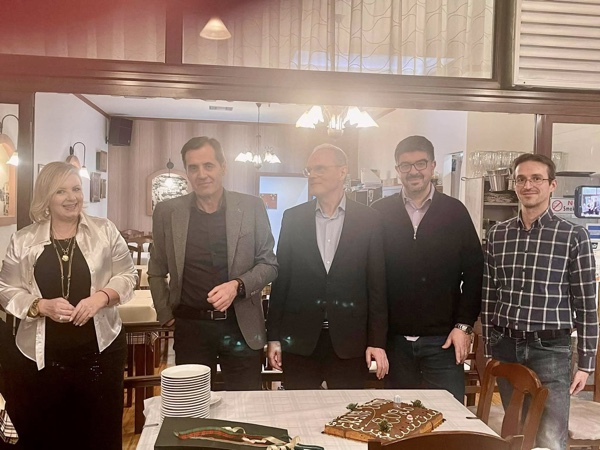 Η κοπή της πρωτοχρονιάτικης πίτας του Πανελλήνιου Συλλόγου Διπλ. Αγρονόμων και Τοπογράφων Μηχανικών, Τμήματος Δυτικής Μακεδονίας