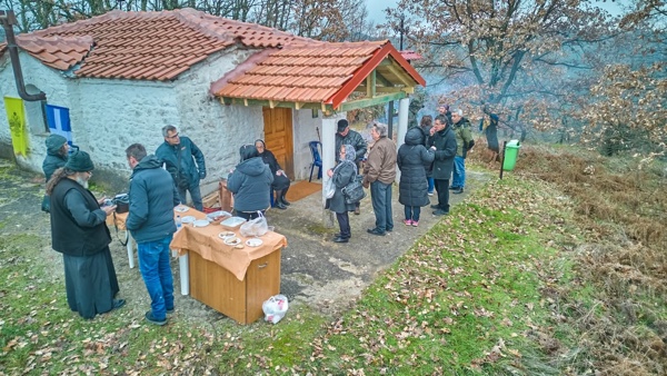 Κορυφή Βοΐου – Στο εξωκκλήσι του Αγίου Αθανασίου