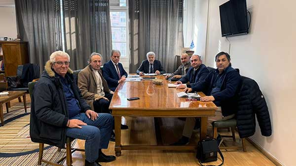 Συνάντηση εργασίας με τον νέο Γενικό Γραμματέα Εμπορίου για το πλαίσιο λειτουργίας των λαϊκών αγορών