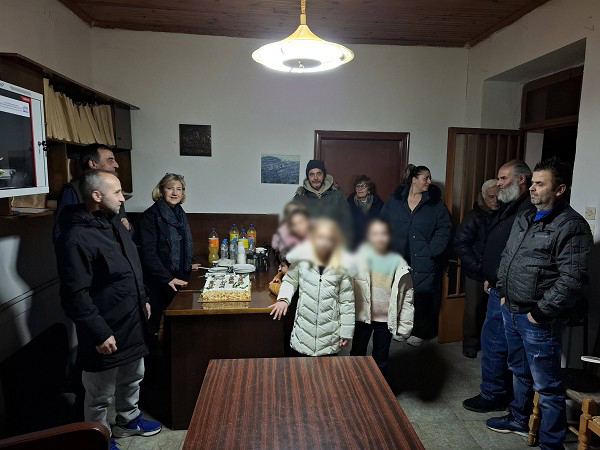 Την πίτα του έκοψε απόψε το Τοπικό Συμβούλιο Σκήτης