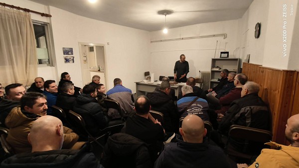 Ο Σύλλογος Μηχανικών Αυτοκινήτων Κοζάνης έκοψε τη βασιλόπιτά του