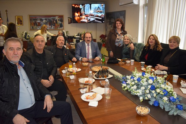 Ο Αντιπεριφερειάρχης Π.Ε. Φλώρινας Αθανάσιος Τάσκας δέχθηκε ευχές για την ονομαστική του γιορτή