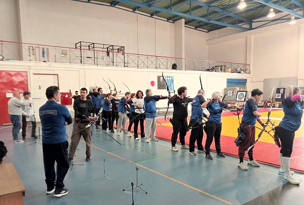 Ο Τεχνικός Σύμβουλος της Ελληνικής Ολυμπιακής Επιτροπής παρακολούθησε την προπόνηση των Τοξόκλυτων