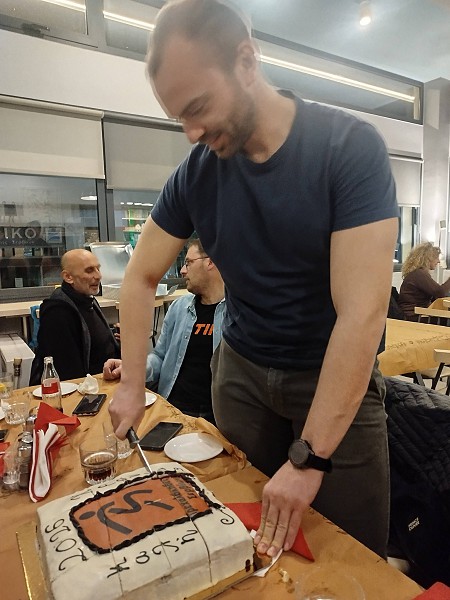 Κοπή βασιλόπιτας “Τρεχαλάκηδες Σερβίων”