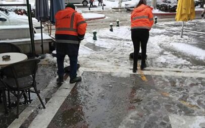 Επί ποδός τα συνεργεία του δήμου Εορδαίας για τον αποχιονισμό της Πτολεμαΐδας