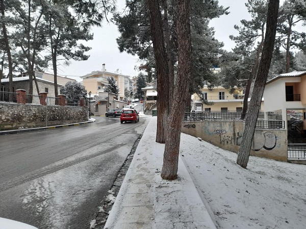 Ανοιχτοί οι δρόμοι στην Κοζάνη- Χωρίς προβλήματα οι κοινότητες