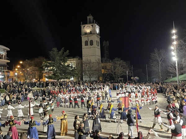 Βραδιά Θράκης και Μακεδονίας στην Κεντρική Πλατεία Κοζάνης