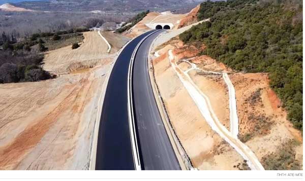 Αυτοκινητόδρομος Ε65: στο 91% η πρόοδος στο τμήμα Καλαμπάκα – Εγνατία – Στην τελική ευθεία η πλήρης ολοκλήρωση του άξονα