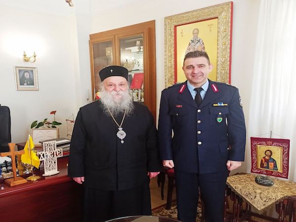 Εθιμοτυπική επίσκεψη του Γενικού Περιφερειακού Αστυνομικού Διευθυντή Δυτικής Μακεδονίας  στον Μητροπολίτη Γρεβενών
