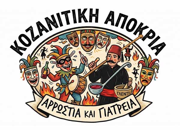 Ευχαριστήριο Δήμου Κοζάνης για την Κοζανίτικη Αποκριά 2026