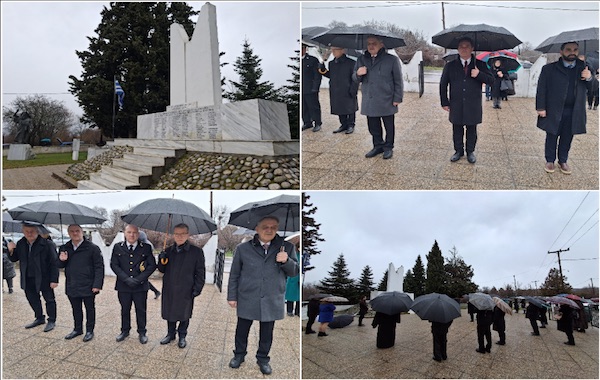 Ετήσιο μνημόσυνο εκτελεσθέντων του 1944 στα Νταμάρια Παναγιάς Κοζάνης