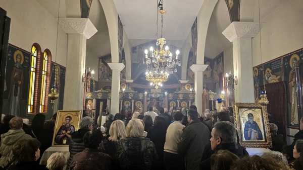 Εορτασμός του παρεκκλησίου του Οσίου Βαραδάτου στη Λίμνη Πολυφύτου