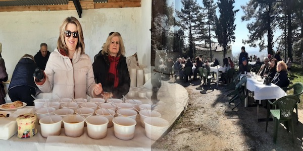 Κούλουμα στον Αη Σαράντη με φασολάδα και πολλά σαρακοστιανά
