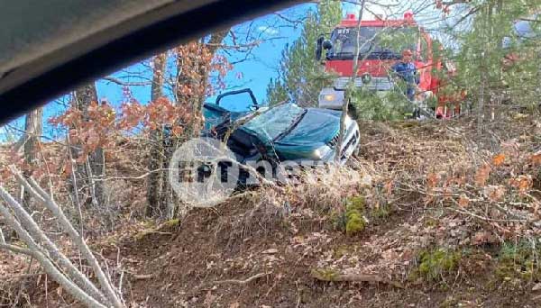 Τροχαίο δυστύχημα στην Καστοριά: Νεκρός οδηγός μετά από ανατροπή αυτοκινήτου