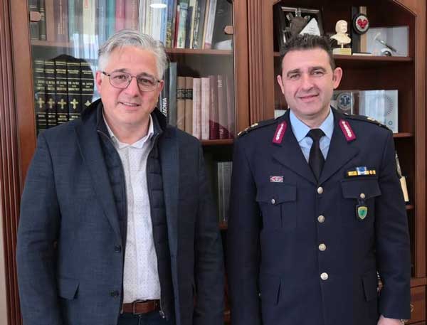 Συνάντηση δημάρχου Βοΐου με το νέο γενικό περιφερειακό αστυνομικό διευθυντή Δυτικής Μακεδονίας