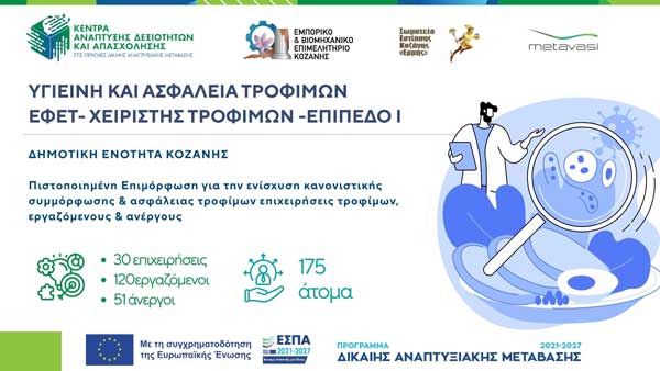 Ολοκλήρωση Α’ Κύκλου Εκπαιδευτικών Προγραμμάτων ΕΦΕΤ – Πρόσκληση Συμμετοχής σε Β’ Κύκλο