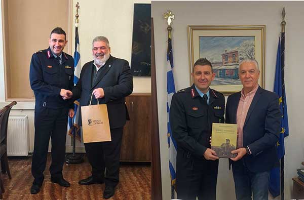 Εθιμοτυπικές επισκέψεις του Γενικού Περιφερειακού Αστυνομικού Διευθυντή Δυτικής Μακεδονίας με τους Δημάρχους των Δήμων Αμυνταίου και Εορδαίας