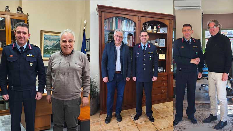 Εθιμοτυπικές επισκέψεις του κ. Γενικού Δυτικής Μακεδονίας με τους Δημάρχους των Δήμων Σερβίων, Βελβεντού και Βοΐου