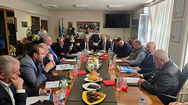 Κυβερνητικό Κλιμάκιο επισκέφτηκε την Περιφερειακή Ενότητα Φλώρινας – Συζητήθηκαν θέματα αναπτυξιακών παρεμβάσεων