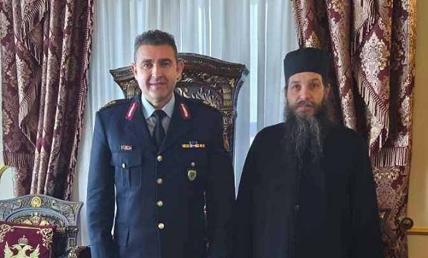 Εθιμοτυπική επίσκεψη του Γενικού Περιφερειακού Αστυνομικού Διευθυντή Δυτικής Μακεδονίας στον Μητροπολίτη Σισανίου & Σιατίστης