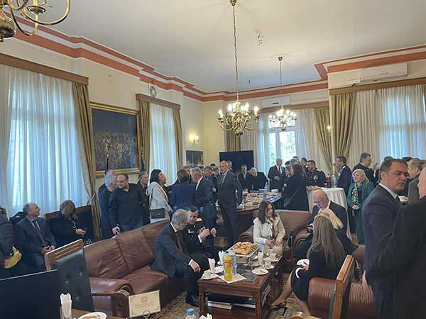 Η δεξίωση στο δημαρχείο Κοζάνης και οι δηλώσεις των επισήμων