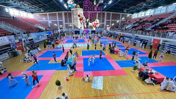 13° Baby Cup Taekwondo: Πάνω από 800 μικροί αθλητές γέμισαν το Κλειστό Λευκόβρυσης!!!