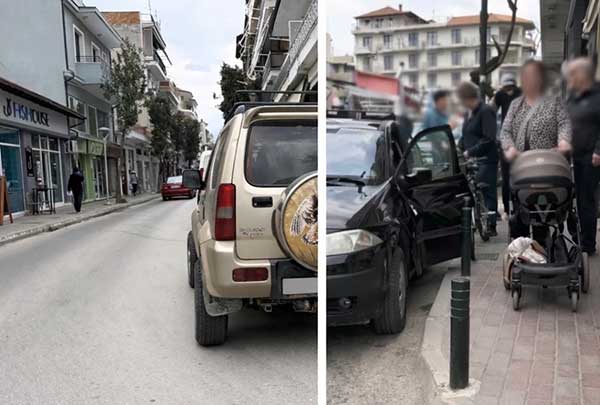 Πτολεμαΐδα: Διερχόμενο όχημα προσέκρουσε σε ανοιχτή πόρτα