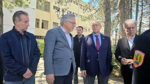 Στη Σχολή Πυροσβεστών Πτολεμαΐδας ο Γ.Γ. Πολιτικής Προστασίας με τον Περιφερειάρχη Δυτικής Μακεδονίας – Επίσκεψη και στο Τσοτύλι
