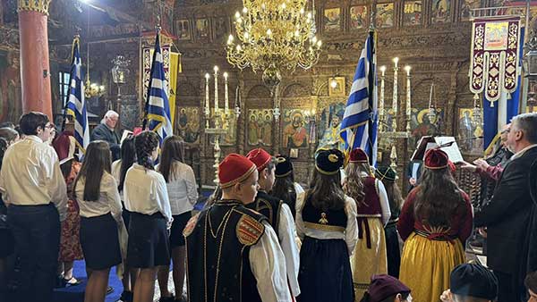 Εορτασμός της 25ης Μαρτίου στο Βελβεντό