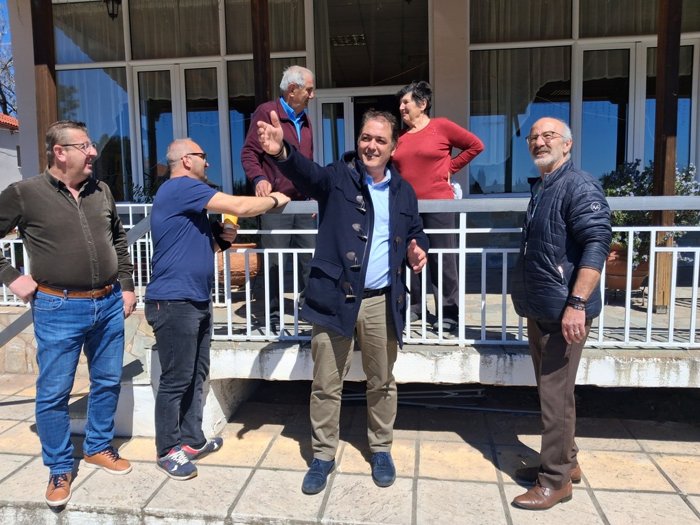 Ο Δήμαρχος Γιάννης Κοκκαλιάρης σε Δρέπανο, Κοιλάδα, Τετράλοφο, Ρυάκιο και Ακρινή – Αυτοψία στα έργα και τις παρεμβάσεις του Δήμου Κοζάνης (Φωτογραφίες)