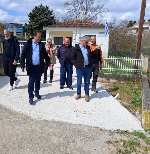 Ο Δήμαρχος Γιάννης Κοκκαλιάρης σε Αιανή, Αγία Παρασκευή και Κερασιά – Αυτοψία στα έργα και τις παρεμβάσεις του Δήμου Κοζάνης
