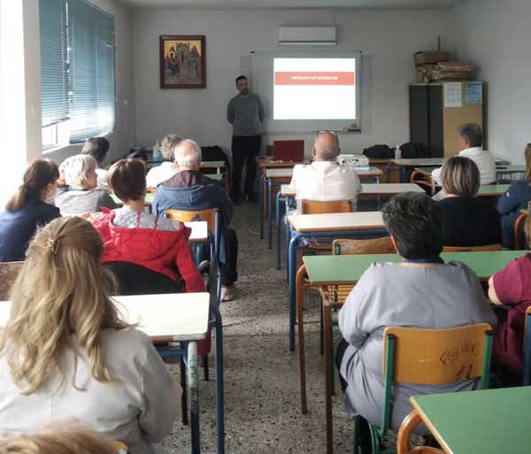 Μαμάτσειο: Εκπαίδευση προσωπικού με αντικείμενο τη σωστή χρήση πυροσβεστήρων και τη διαχείριση καταστάσεων εκτάκτων αναγκών