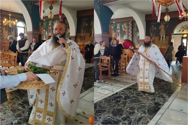 Η πρώτη Ανάσταση στον Ι.Ν.Παμμεγίστων Ταξιαρχών Βαθυλάκκου Κοζάνης