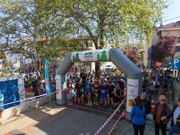 Με απόλυτη επιτυχία ολοκληρώθηκε το 3ο Kastra Mountain Trail στα Σέρβια