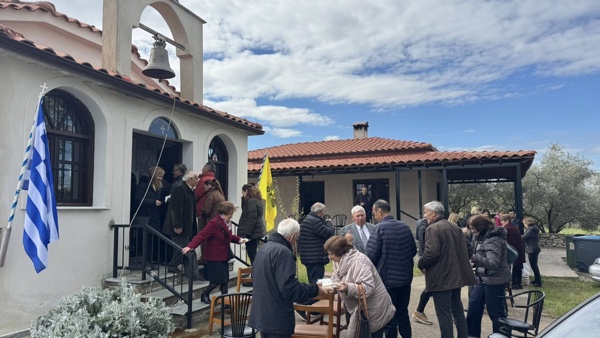 Στο εξωκλήσι στον Αη-Λάζαρο στο Βελβεντό (Φωτογραφίες)