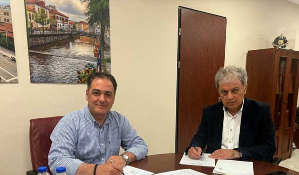 Προγραμματική σύμβαση Περιφέρειας Δυτικής Μακεδονίας και Δήμου Κοζάνης για κατασκευή γηπέδου αντισφαίρισης στο Βατερό