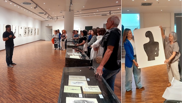 Κοζάνη: Ολοκληρώθηκε η έκθεση «Βάσω Κατράκη: Χαρακτική» – Δωρεά έργου στη Δημοτική Βιβλιοθήκη