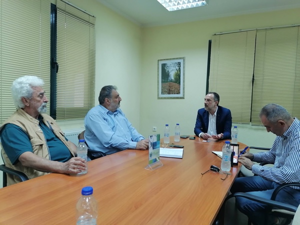 Δημοκράτες – Προοδευτικό Κέντρο – Δημοτική Οργάνωση Εορδαίας: Συνάντηση με τον πρόεδρο του Εμπορικού Συλλόγου Πτολεμαΐδας κ.Θεόδωρο Βυθούλκα