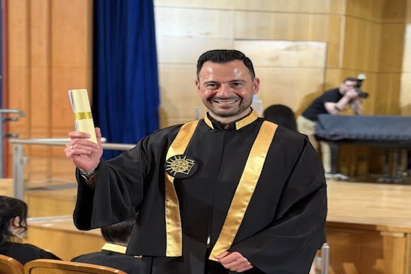 Ο Γιάννης Κετικίδης, Διοικητής του Μποδοσάκειου Νοσοκομείου Πτολεμαΐδας ολοκλήρωσε το Μεταπτυχιακό στη Διοίκηση Μονάδων Υγείας του Πανεπιστημίου Μακεδονίας