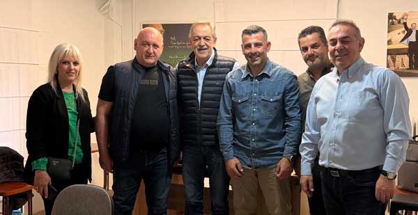 Συνάντηση του Πάρι Κουκουλόπουλου με την Ένωση Προέδρων Κοινοτήτων Π.Ε. Κοζάνης